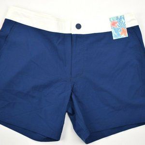 Chubbies Mens Red White Blue Trunks Swim Shorts